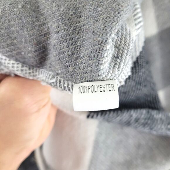 THE FREE YOGA flannel shacket size M - Picture 6 of 10